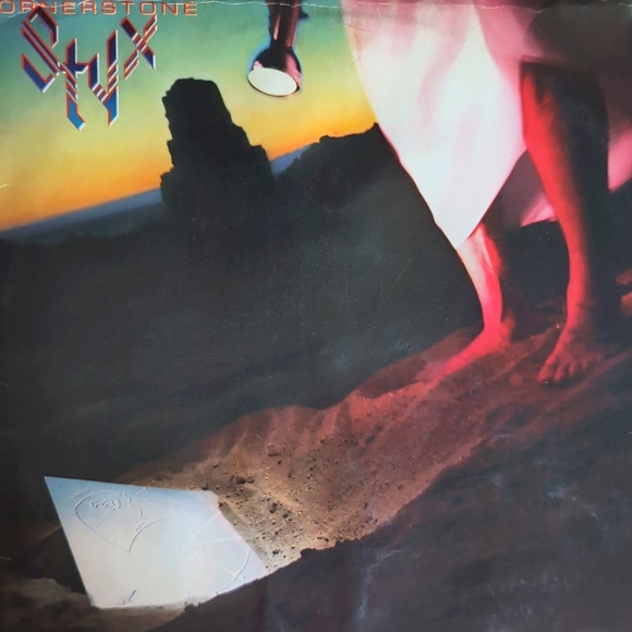 Vintage STYX CORNERSTONE Vinyl LP Record Album - Picture 1 of 13